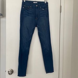 Good American Good Waist Skinny Jeans size 29